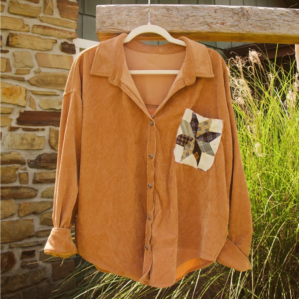 Custom quilt Shacket - Picture 2 of 4